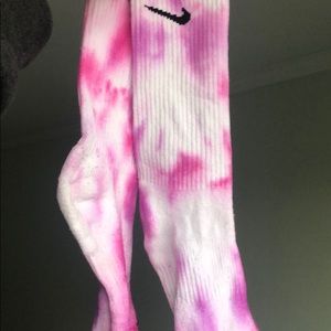 Tie dye Nike socks!